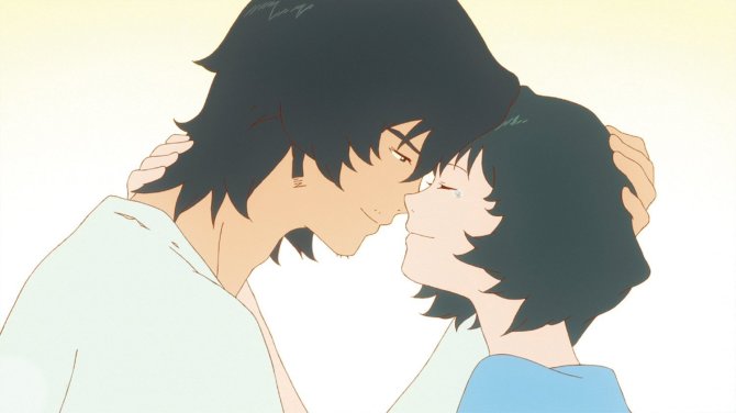 Wolf Children - central couple - property of Nippon Television Network, Studio Chizu, Madhouse et al. - from http://www.amazon.com/Wolf-Children-Colleen-Clinkenbeard/dp/B00ENNO1E6