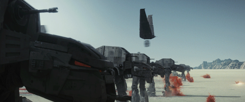 Star Wars: The Last Jedi - ship crash GIF - property of Lucasfilm, Ram Bergman Productions, and Walt Disney Pictures - from https://giphy.com/gifs/starwars-star-wars-the-last-jedi-3ov9jJR34fcEotg8HC